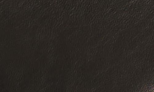 Khaite Nara Collarless Leather Jacket In Black