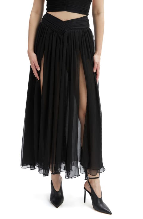 Amerie Split Front Maxi Skirt