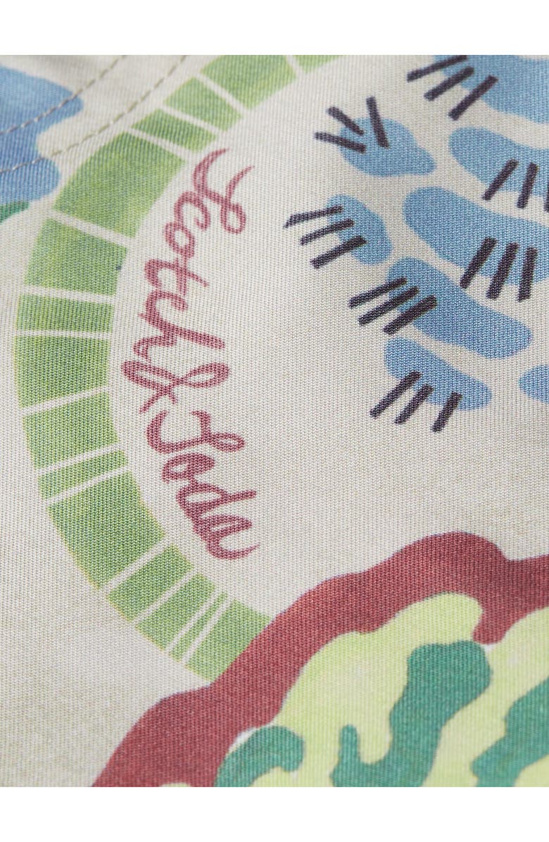 Scotch & Soda Kids' Midlength Desert Floral Print Swim Trunks, Alternate, color, Desert Floral Infinity