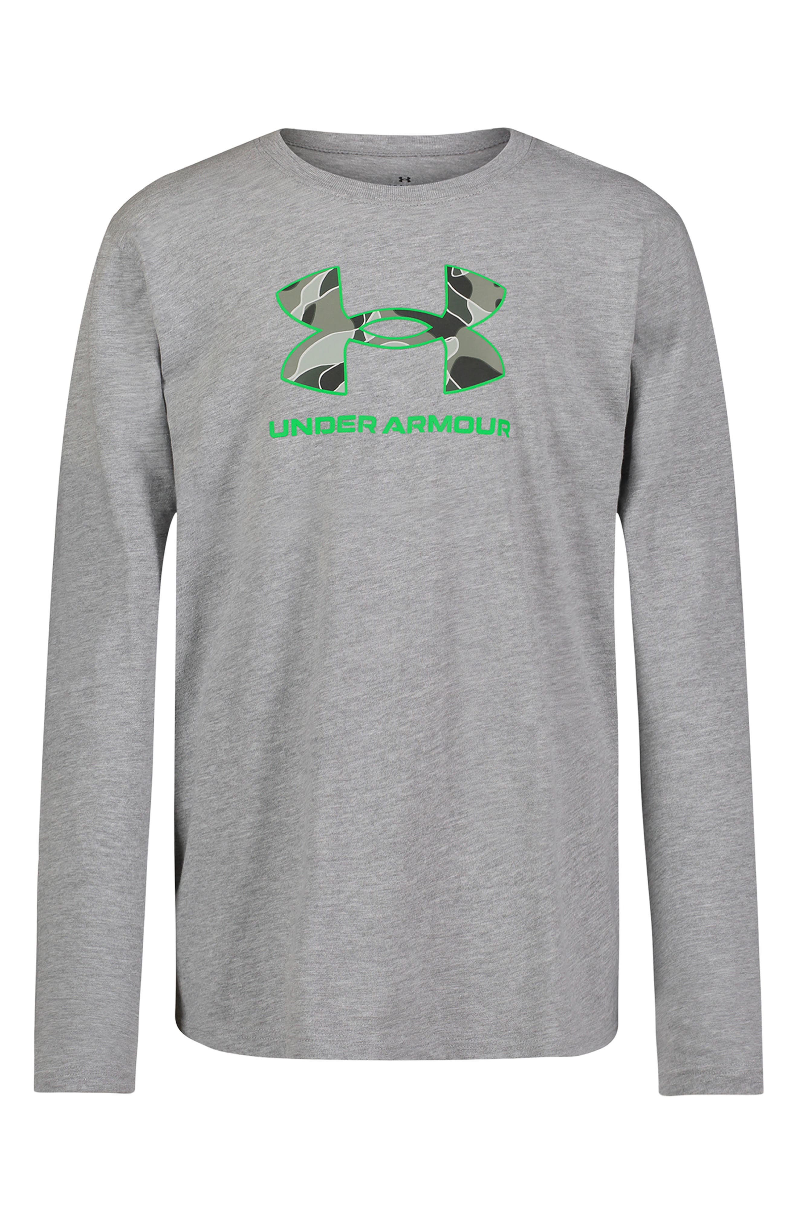 Under Armour Kids' Mod Forms Logo Long Sleeve Shirt | Nordstromrack