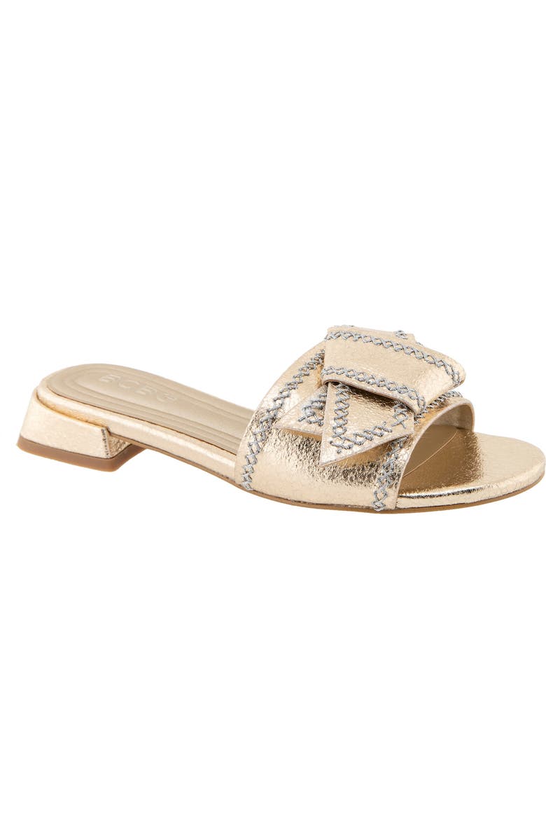 BCBGeneration Amora Slide Sandal, Main, color, Platino