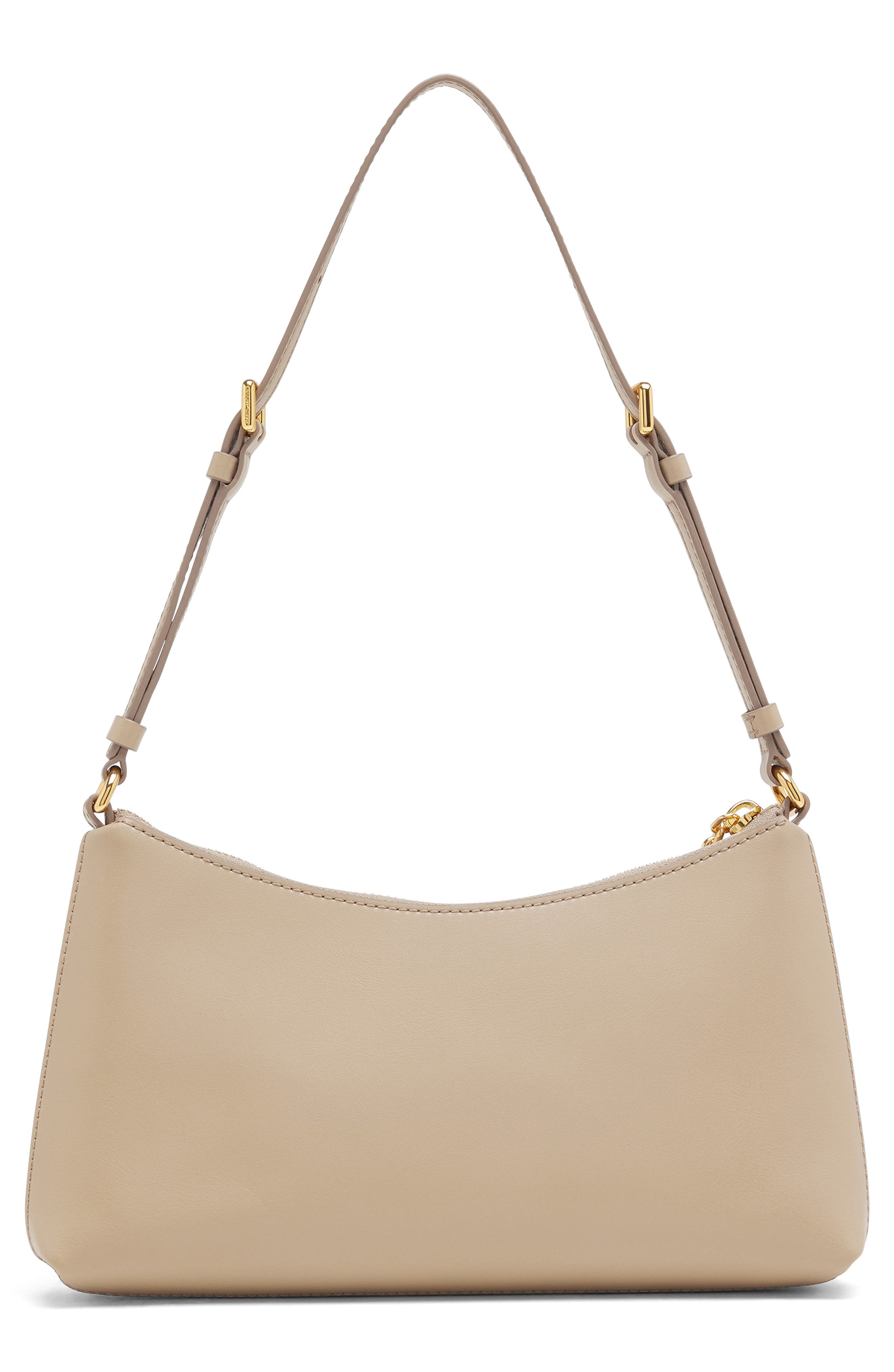 Scene Convertible Metallic Leather Mini Bag, Alternate, color, LIGHT SLATE