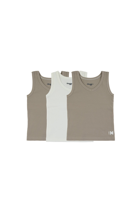 Ribbed Tank Tops (3 Pack)
