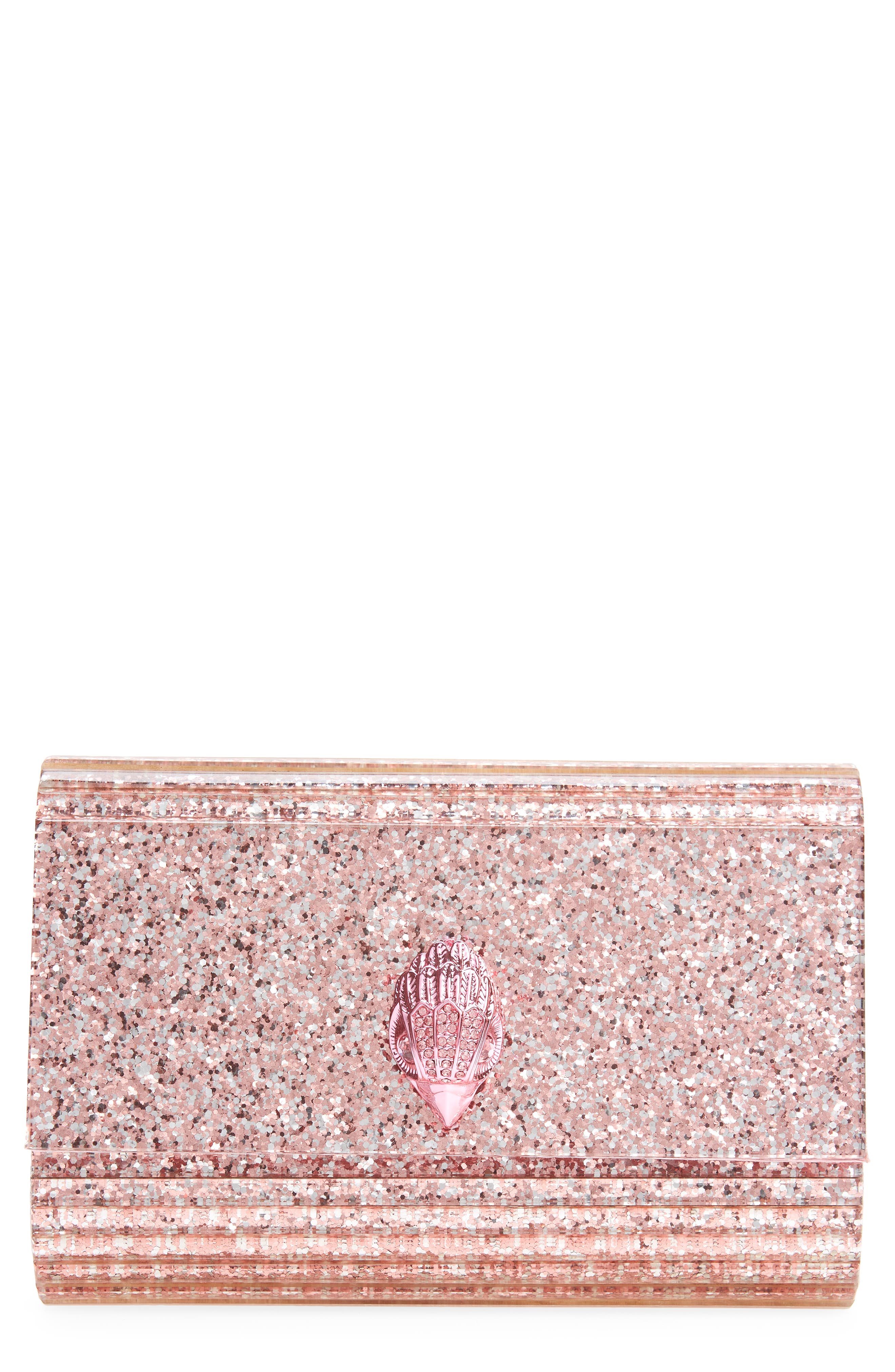 Kurt Geiger London Party Eagle Glitter Clutch
