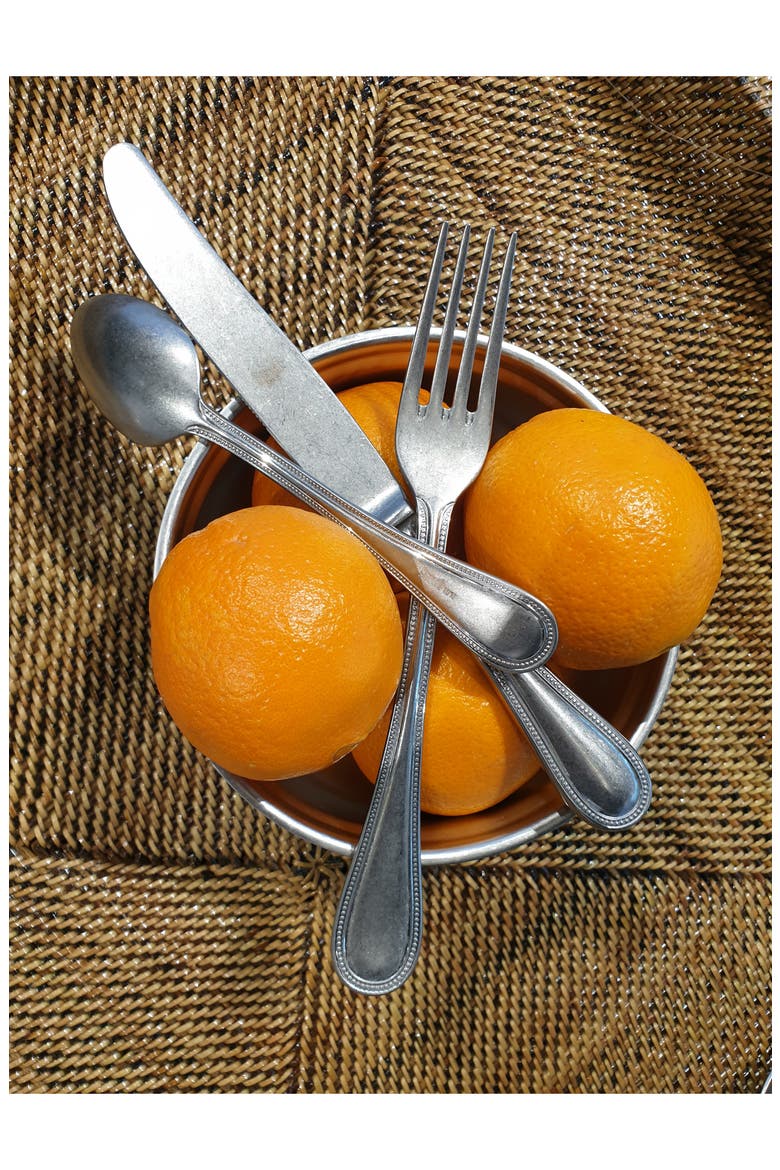 Perla 5-Piece Place Setting, Alternate, color, STAINLESS STEEL