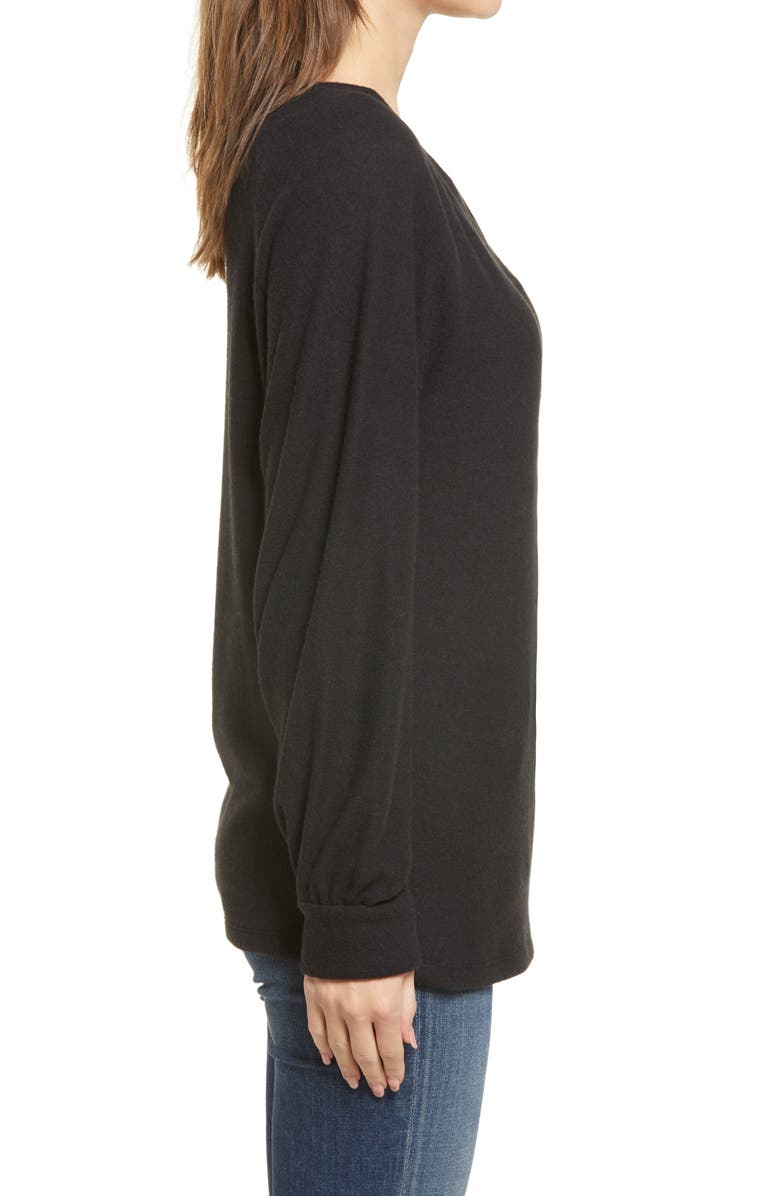 Caslon<sup>®</sup> Long Sleeve Knit Top, Alternate, color, 