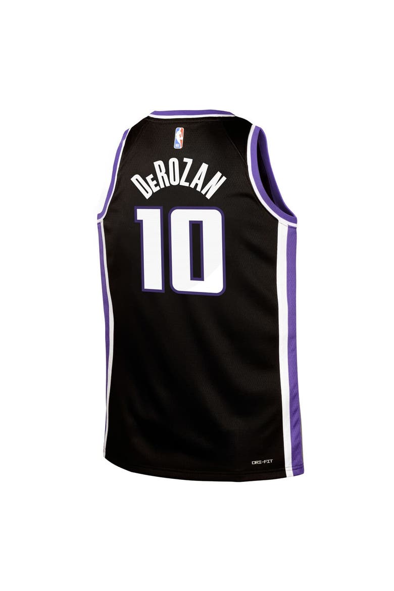 Youth Nike DeMar DeRozan Black Sacramento Kings Swingman Jersey - Icon Edition, Alternate, color, Black
