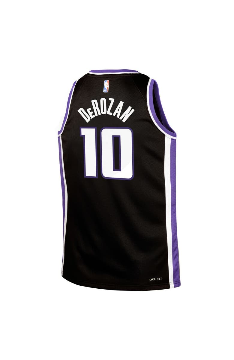 Nike Youth Nike DeMar DeRozan Black Sacramento Kings Swingman Jersey - Icon Edition, Alternate, color, Black
