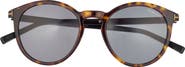 TOM FORD Elton 51mm Round Sunglasses