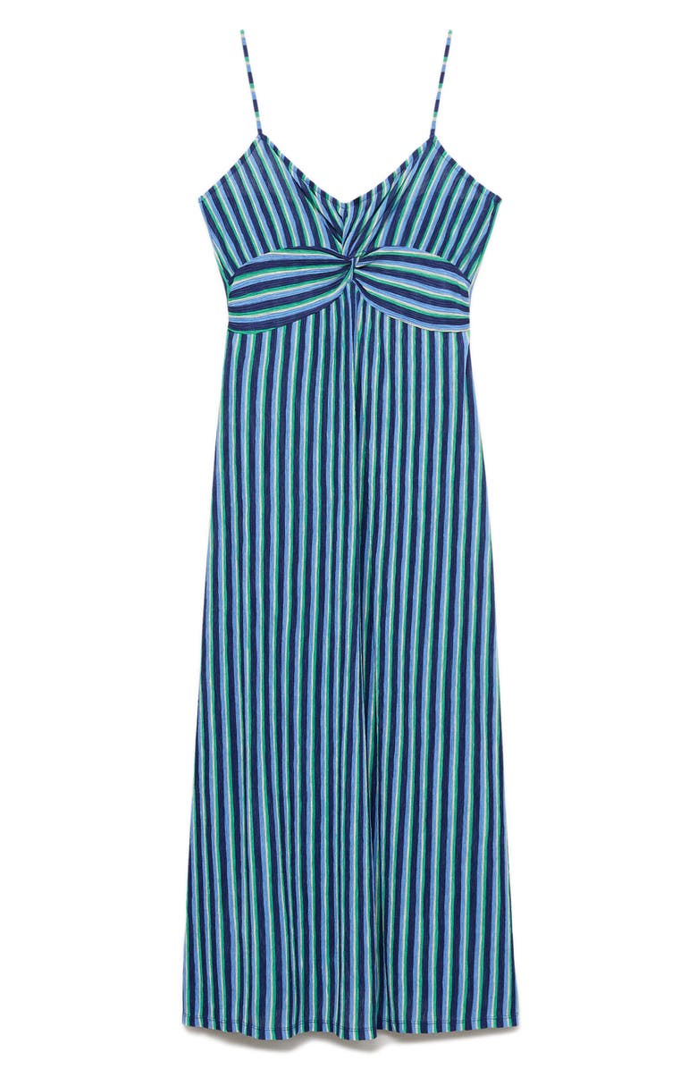 MANGO Stripe Maxi Dress, Alternate, color, Blue