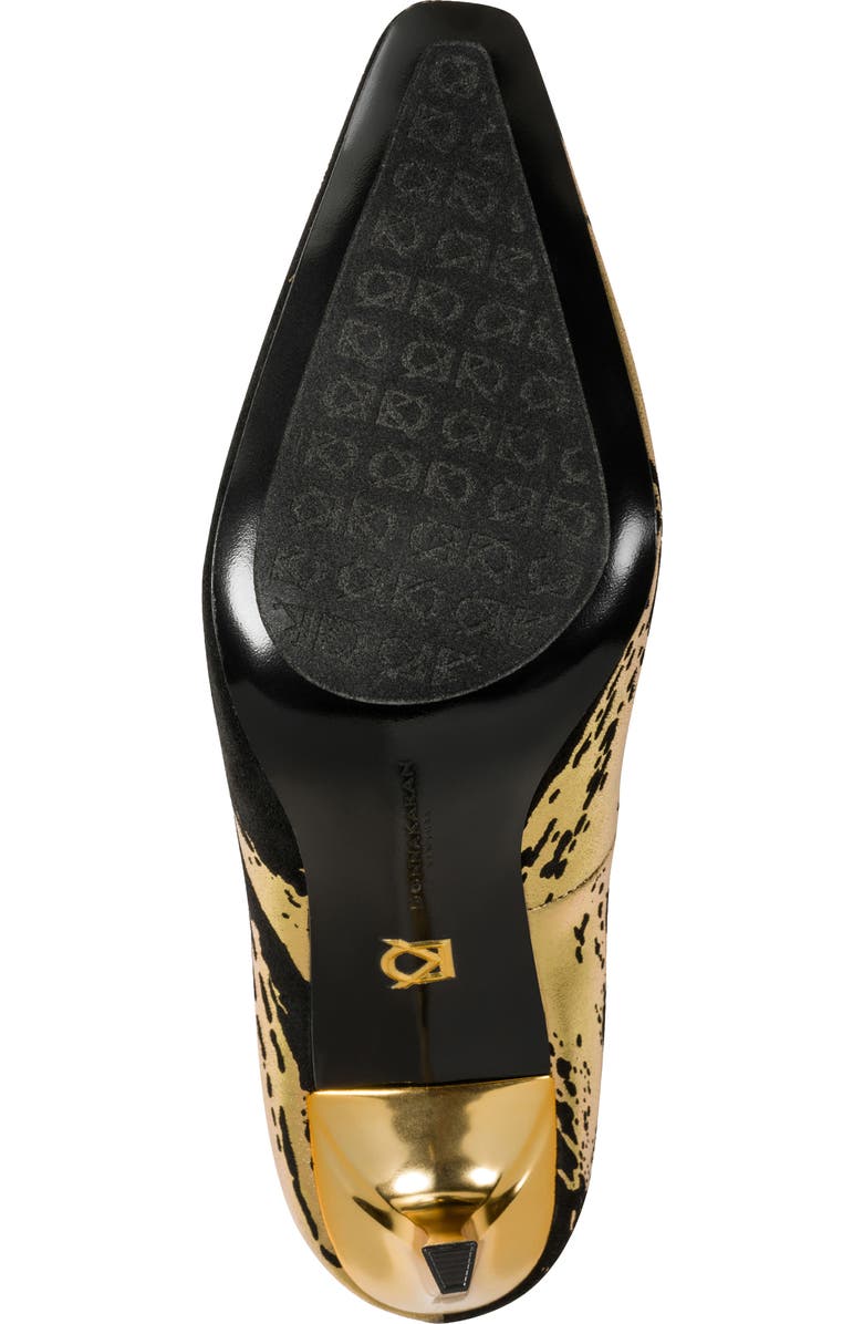 DKNY Savita Pump, Alternate, color, Black/ Gold