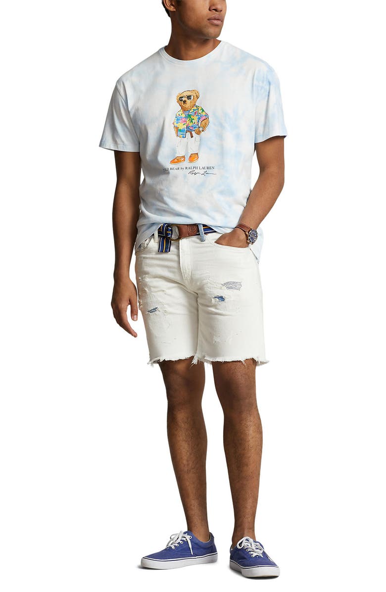 Polo Ralph Lauren Polo Bear Tie Dye Graphic T-Shirt, Alternate, color,