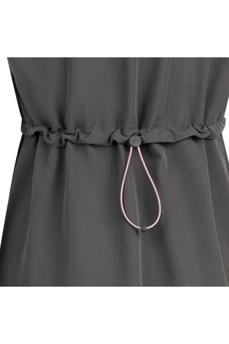 Lidia Round Neck Cotton Dress, Alternate, color, Herb