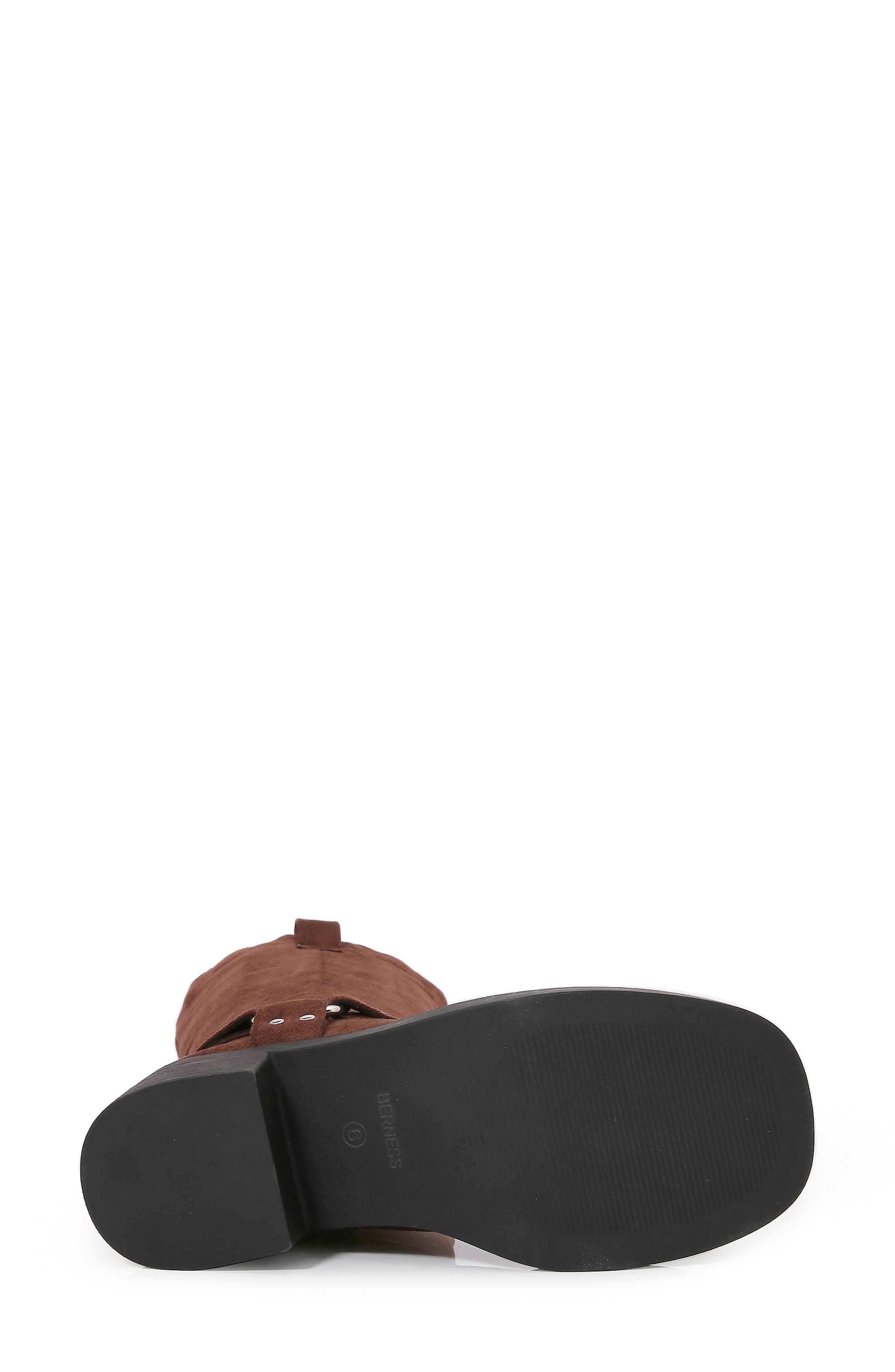 BERNESS Stirrup Riding Boot, Alternate, color, Brown