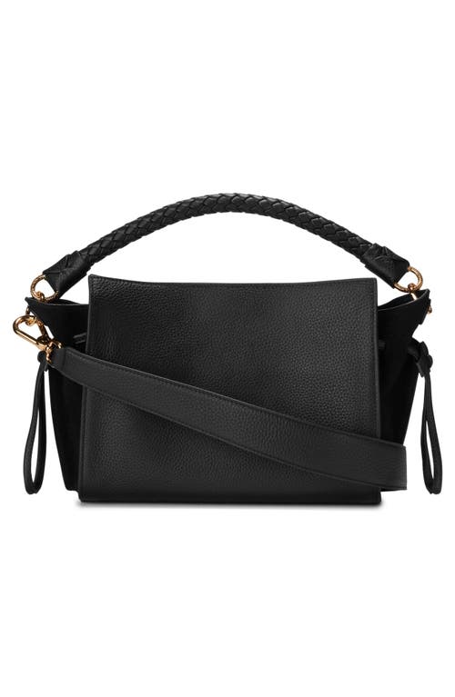Cole Haan Charissa Leather Shoulder Bag In Black