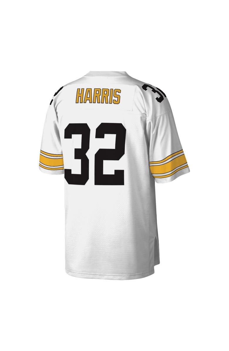 Mitchell & Ness Men's Mitchell & Ness Franco Harris White Pittsburgh Steelers Legacy Replica Jersey, Alternate, color, White