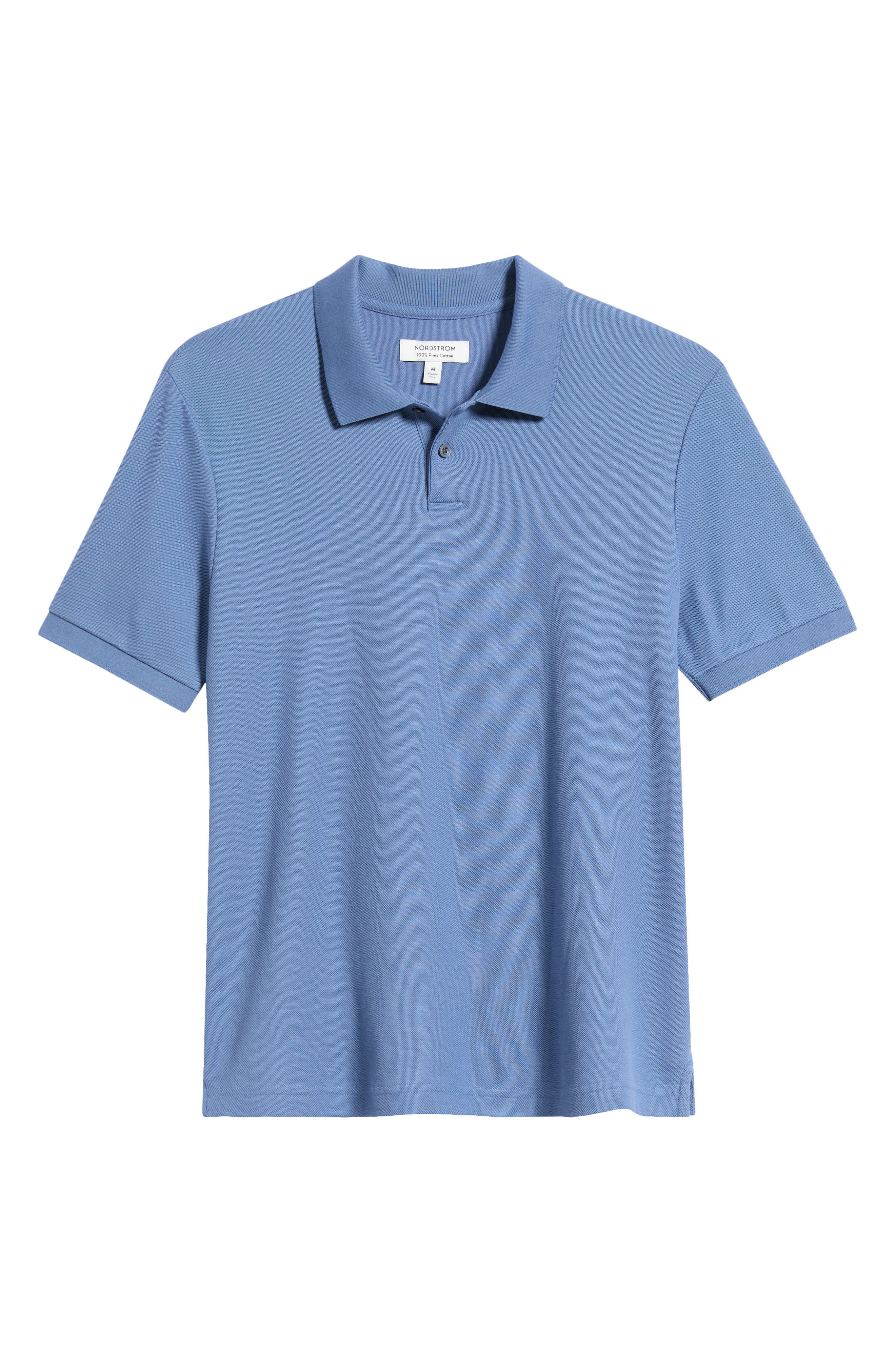 Мужские Nordstrom Pima Cotton Piqué Polo — фото 5