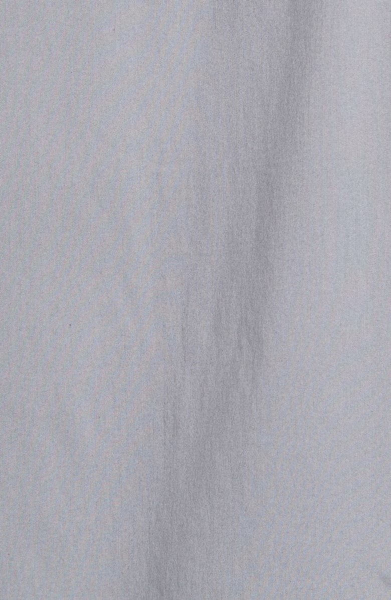 Calibrate Trim Fit Stretch Woven Sport Shirt, Alternate, color, Grey Sleet