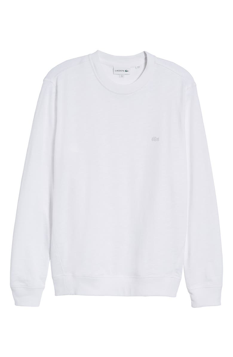 Lacoste Slim Fit French Terry Sweatshirt, Alternate, color, 