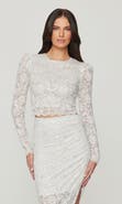 Generation Love Safia Sequin Lace Top
