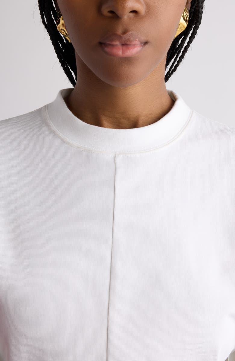 Balenciaga Bloom XS Earrings, Alternate, color, Shiny Gold