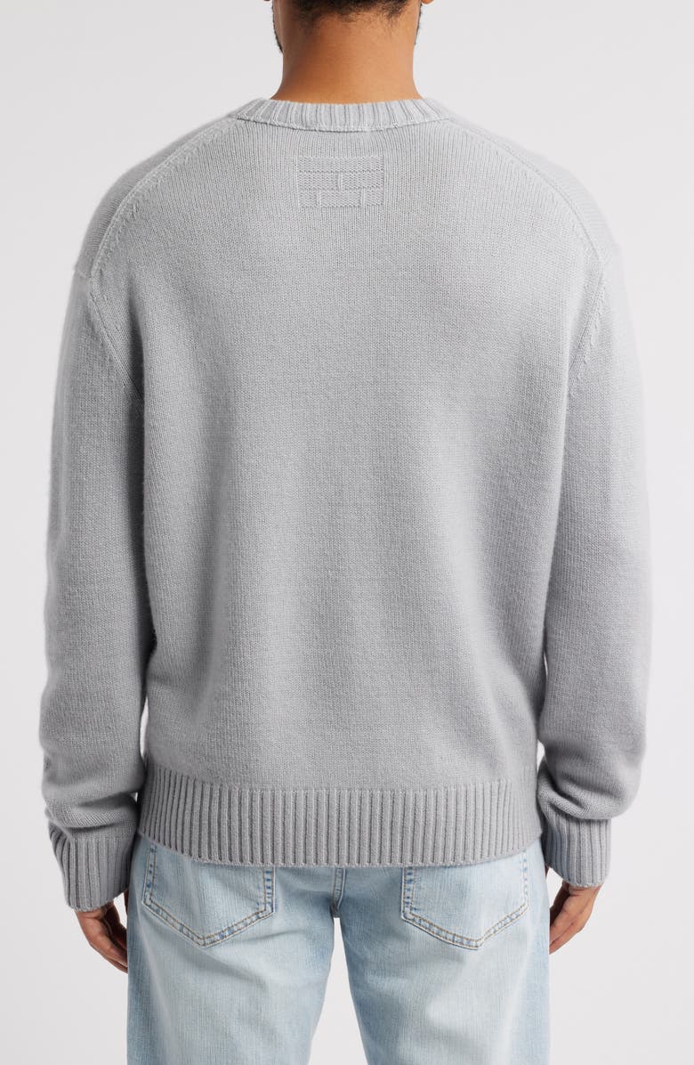 FRAME Cashmere Crewneck Sweater, Alternate, color, Smoky Blue