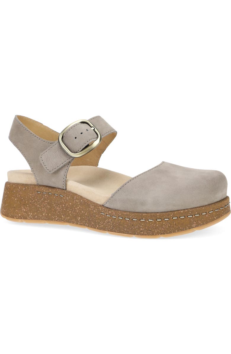 Dansko Brynlee Slingback Platform Wedge Clog, Main, color,