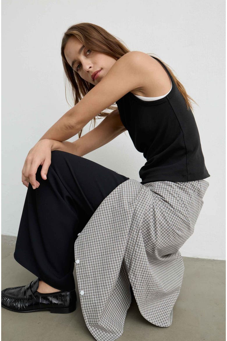 Classic Round Neck Tank, Main, color, Black