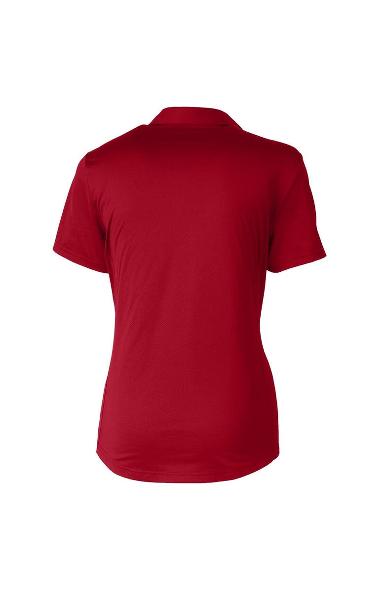 Cutter & Buck Women's Cutter & Buck Cardinal Chicago Bears Americana Prospect Textured Stretch Polo, Alternate, color, 
