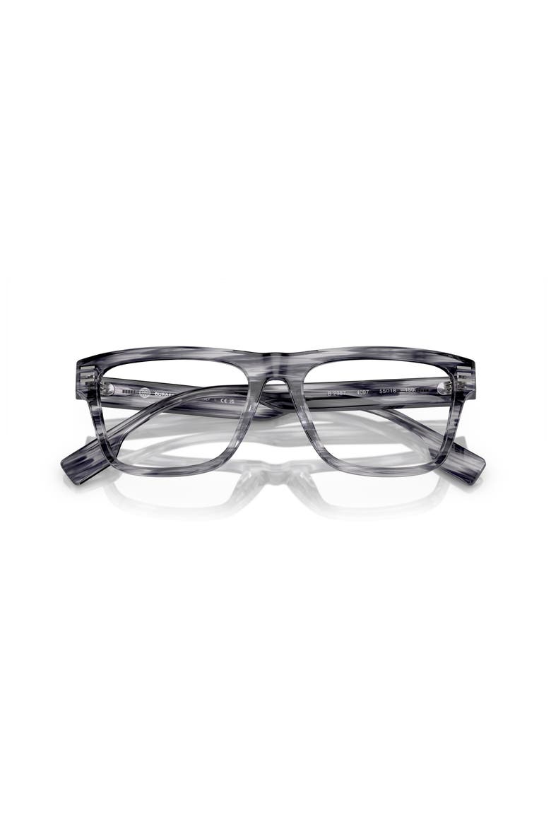 55mm Square optical glasses, Alternate, color, Grey