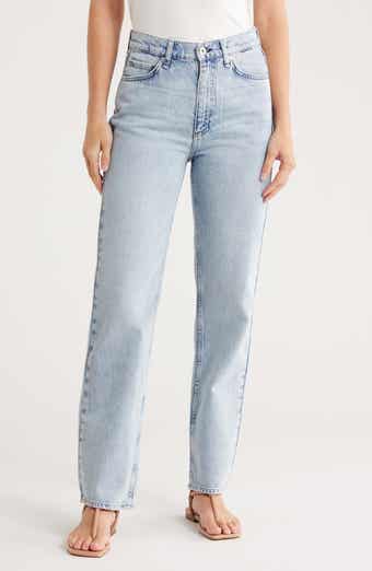 rag & bone Hattie Mid Rise Straight Leg Jeans