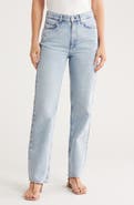 rag & bone Hattie Mid Rise Straight Leg Jeans