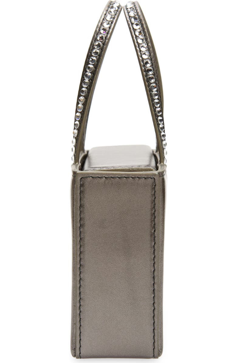 Amina Muaddi Superamini Gilda Top Handle Bag, Alternate, color,