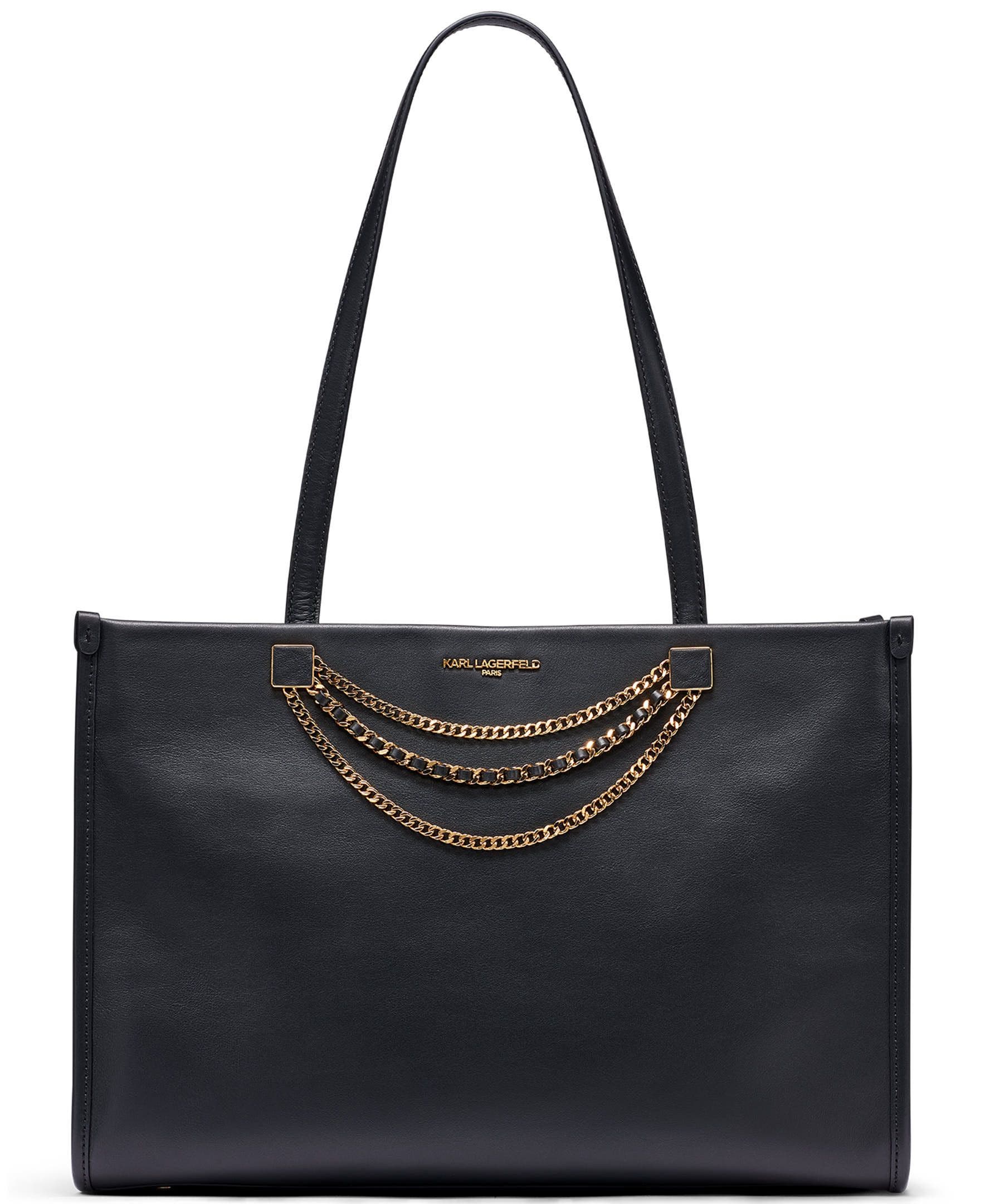 Jade Tote Bag, Main, color, Black/Gold