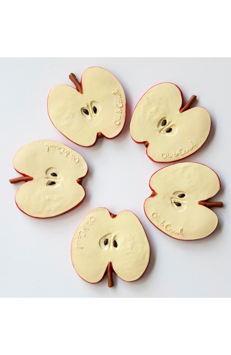 Oli&Carol Oli & Carol Pepita the Apple Teething Toy, Alternate, color,