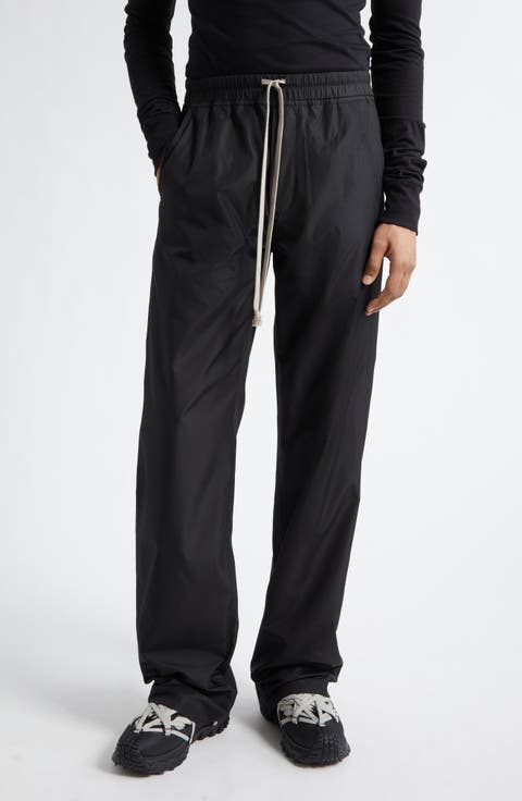 x Rick Owens Straight Leg Taffeta Pants