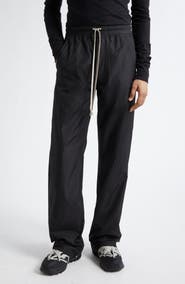Moncler x Rick Owens Straight Leg Taffeta Pants