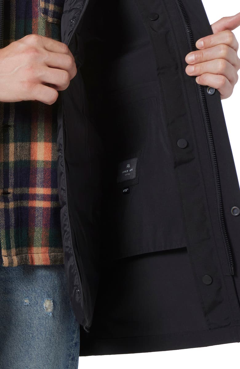 Andrew Marc Tucker Water Resistant Hooded Parka, Alternate, color, 