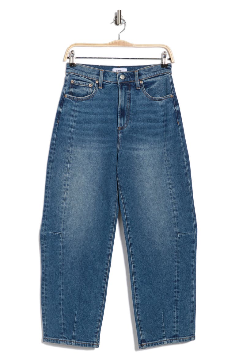 Eli Ankle Barrel Leg Jeans, Alternate, color, VENICE