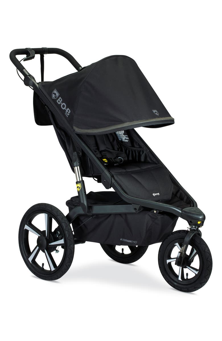 BOB Alterrain<sup>™</sup> Pro Jogging Stroller, Main, color, All Weather Black