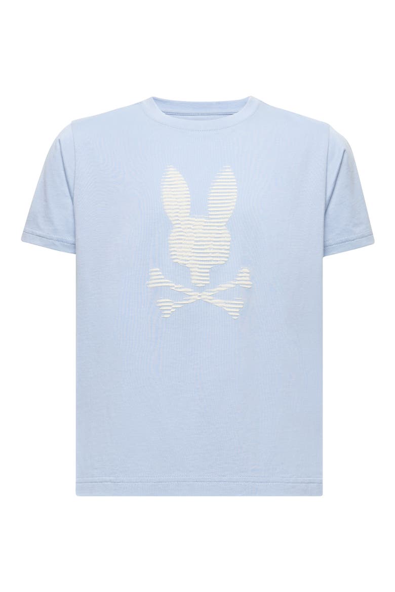 Kids' Grant Bunny Pima Cotton Graphic T-Shirt, Main, color, ZEN BLUE