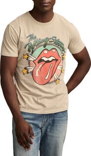 Lucky Brand Rolling Stones Stars Graphic T-Shirt