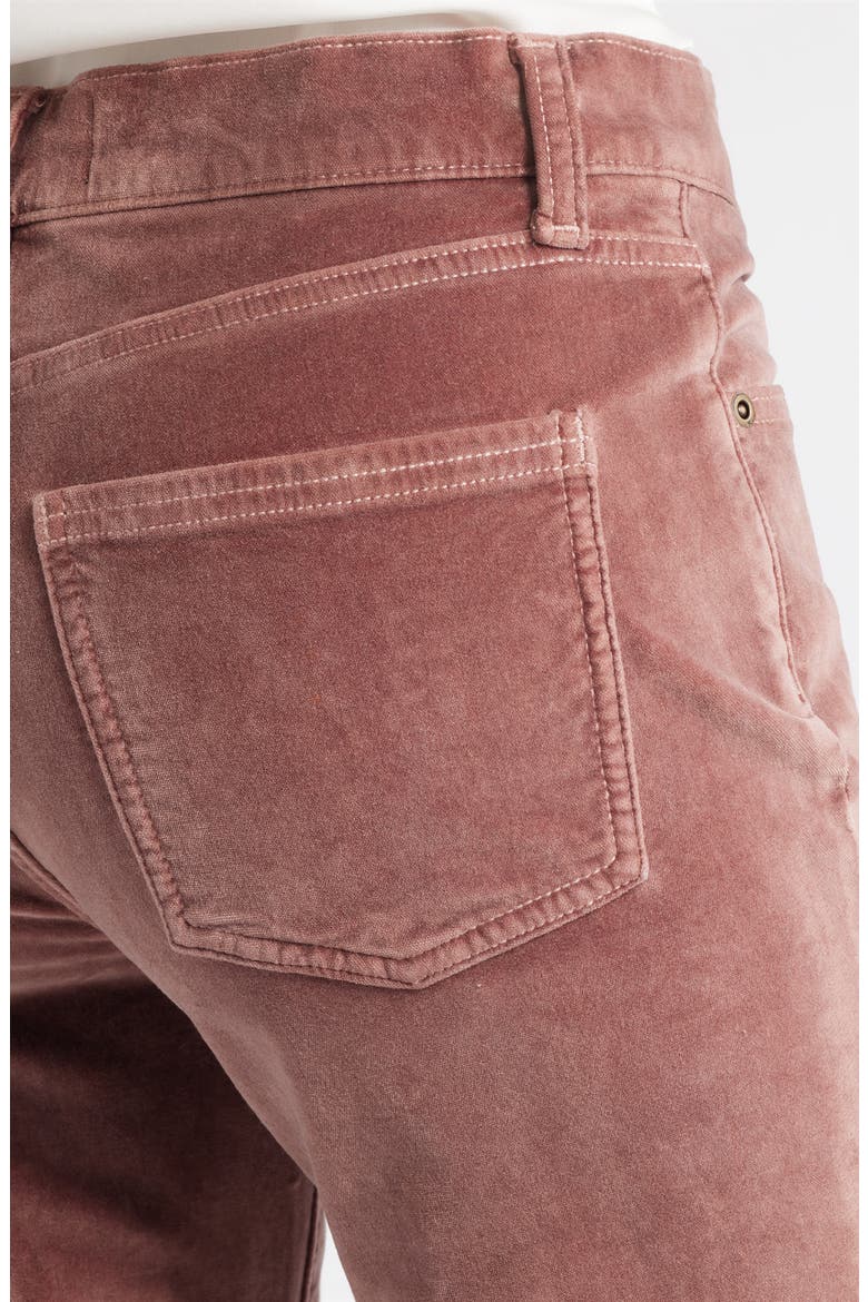 Ruby Flare Leg Pants, Alternate, color, DARK MAUVE