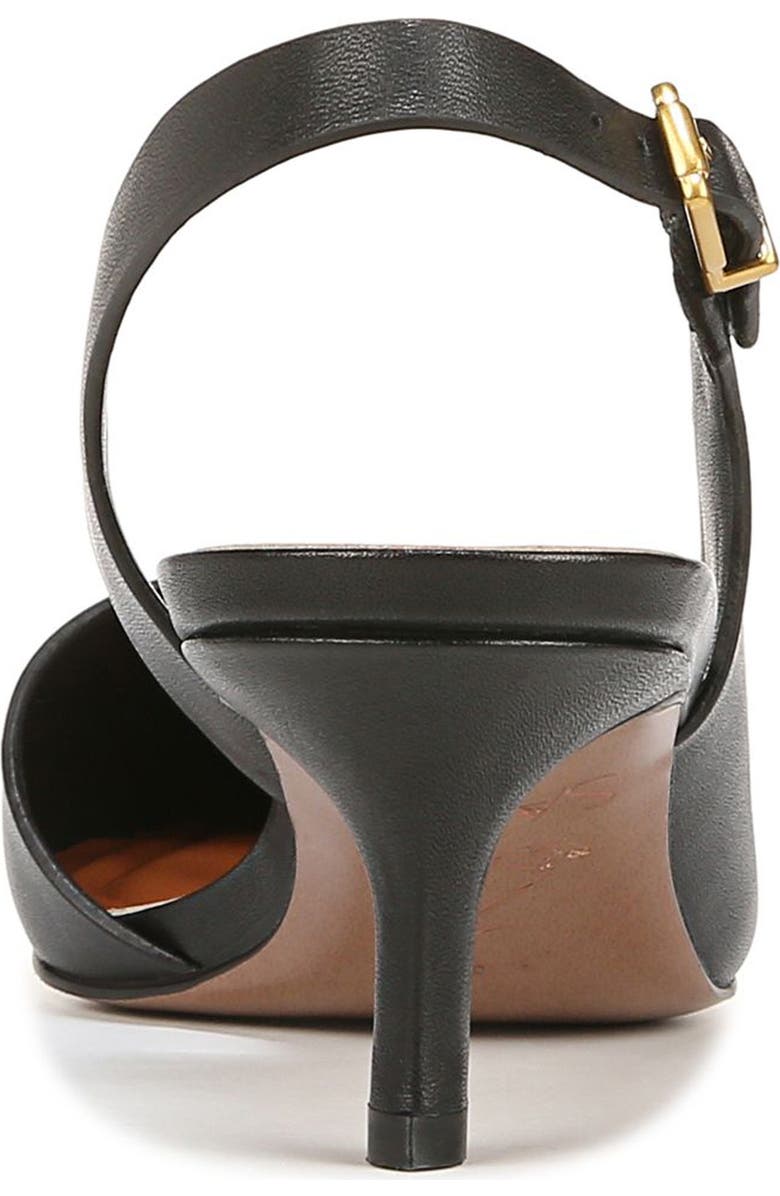 SARTO by Franco Sarto Kimberly Half d'Orsay Pointed Toe Kitten Heel Pump, Alternate, color,