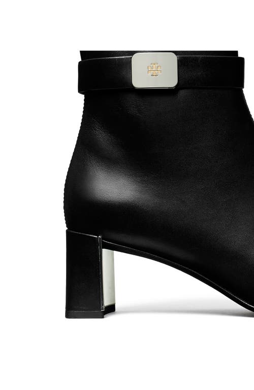 Tory Burch Georgia Heeled Ankle Boot In Black