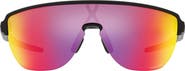 Oakley Corridor 142mm Semi Rimless Prizm™ Polarized Shield Sunglasses