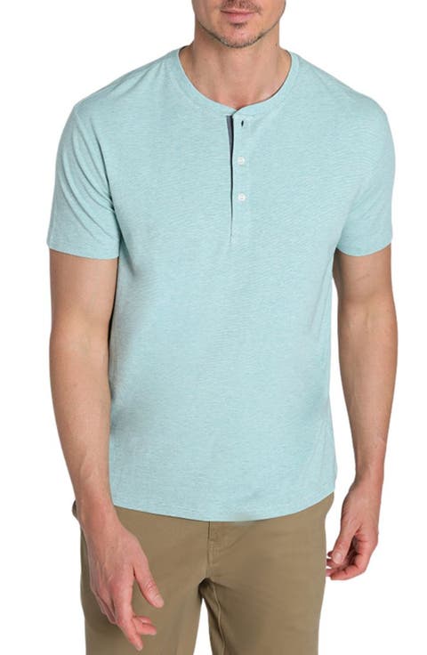 Pima Cotton & Modal Henley T-Shirt