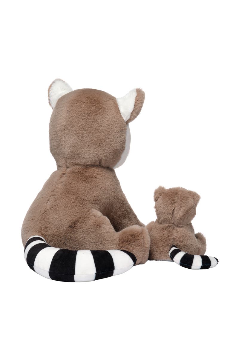 Lambs & Ivy Enchanted Safari Plush Stuffed Animal Lemurs/Monkeys- Koko & Kaylee, Alternate, color, Taupe