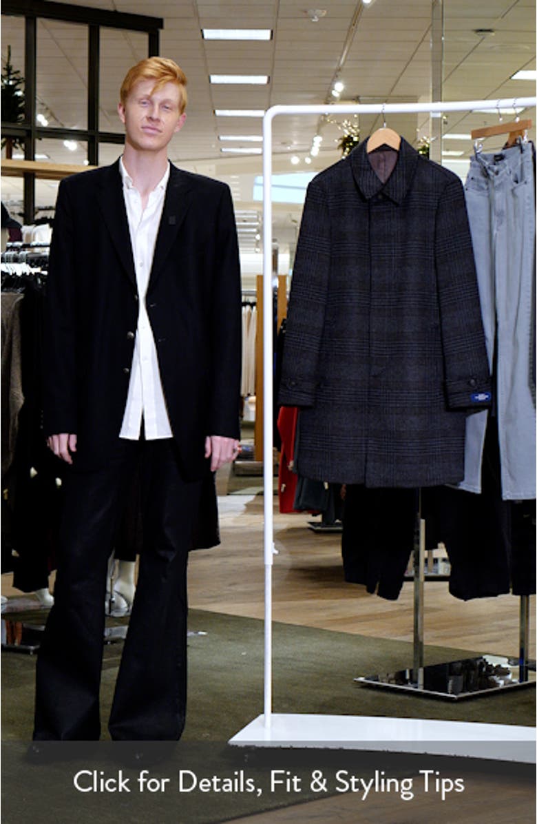 Armitage Wool Blend Topcoat, sales video thumbnail