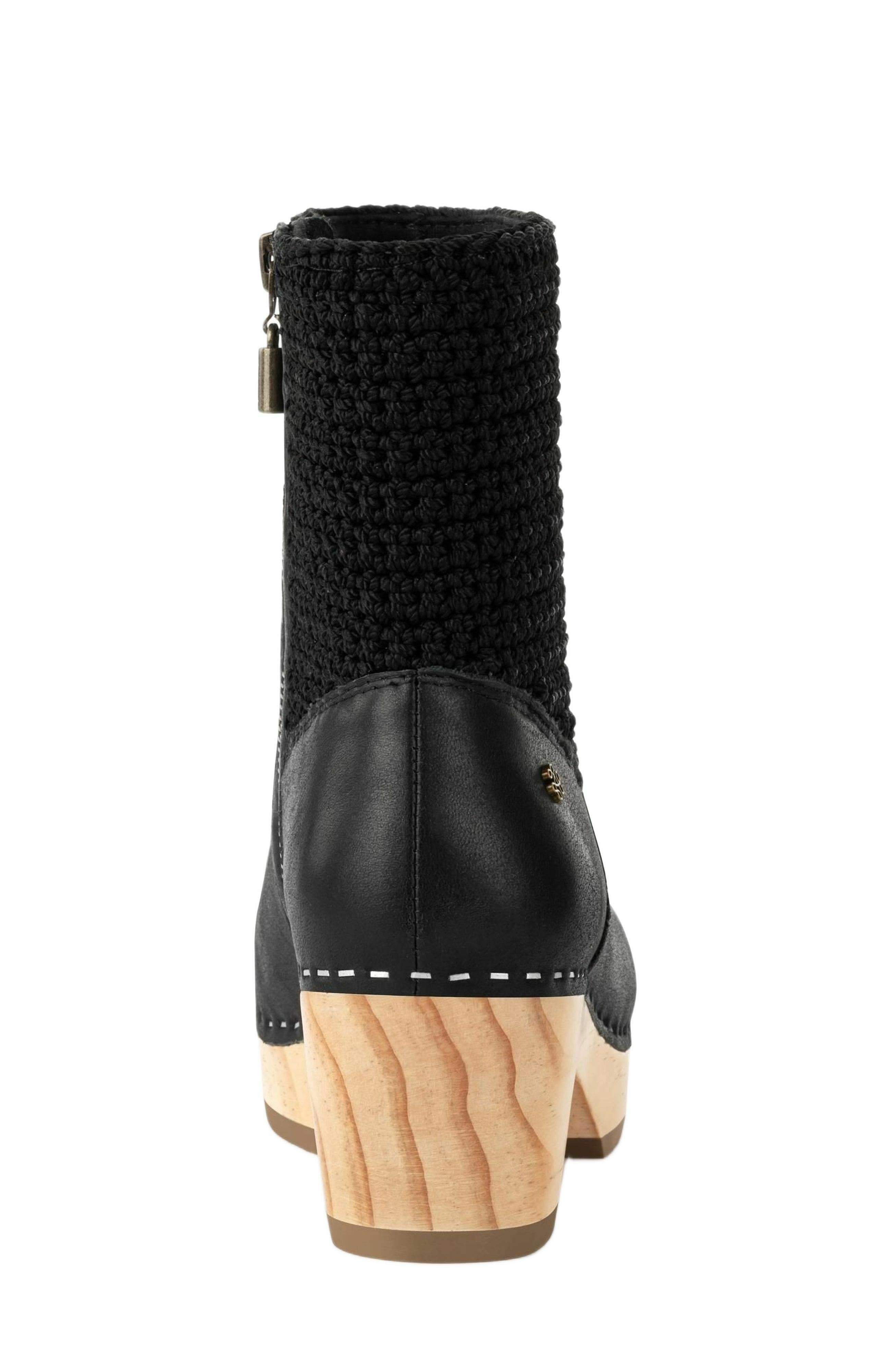 The Sak Paloma Clog Boots, Alternate, color, Black